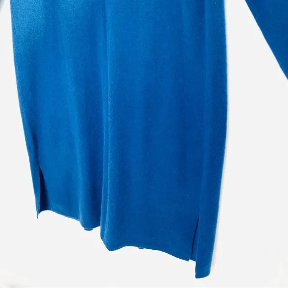 Minimalist | J McLaughlin 100% Cashmere Cardigan | Deep Blue Long Duster | XL - Picture 13 of 16